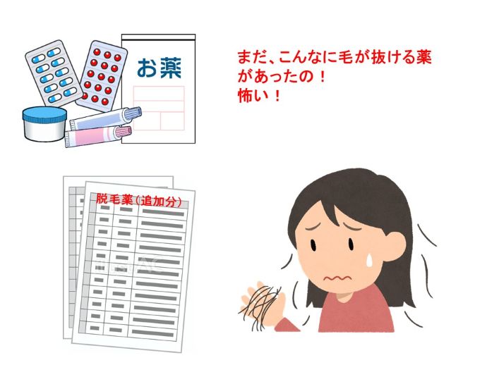 円形脱毛症　病院
